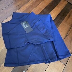 Fabletics Deep Navy High Waisted Crossover Flare